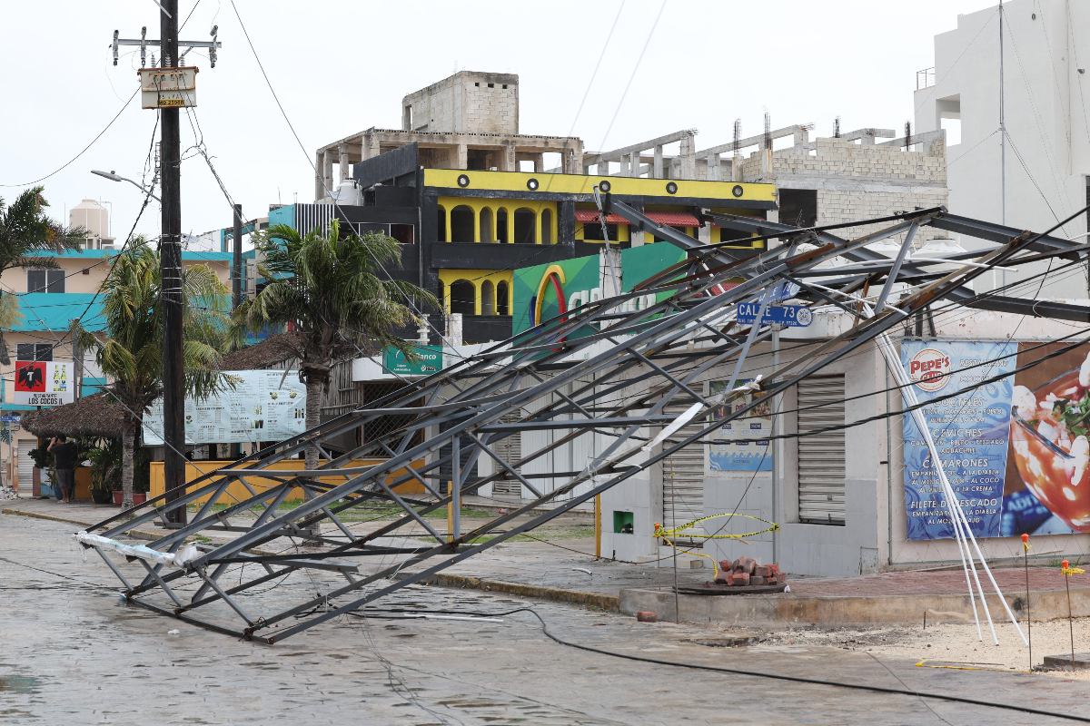 Huracan Beryl Yucatan