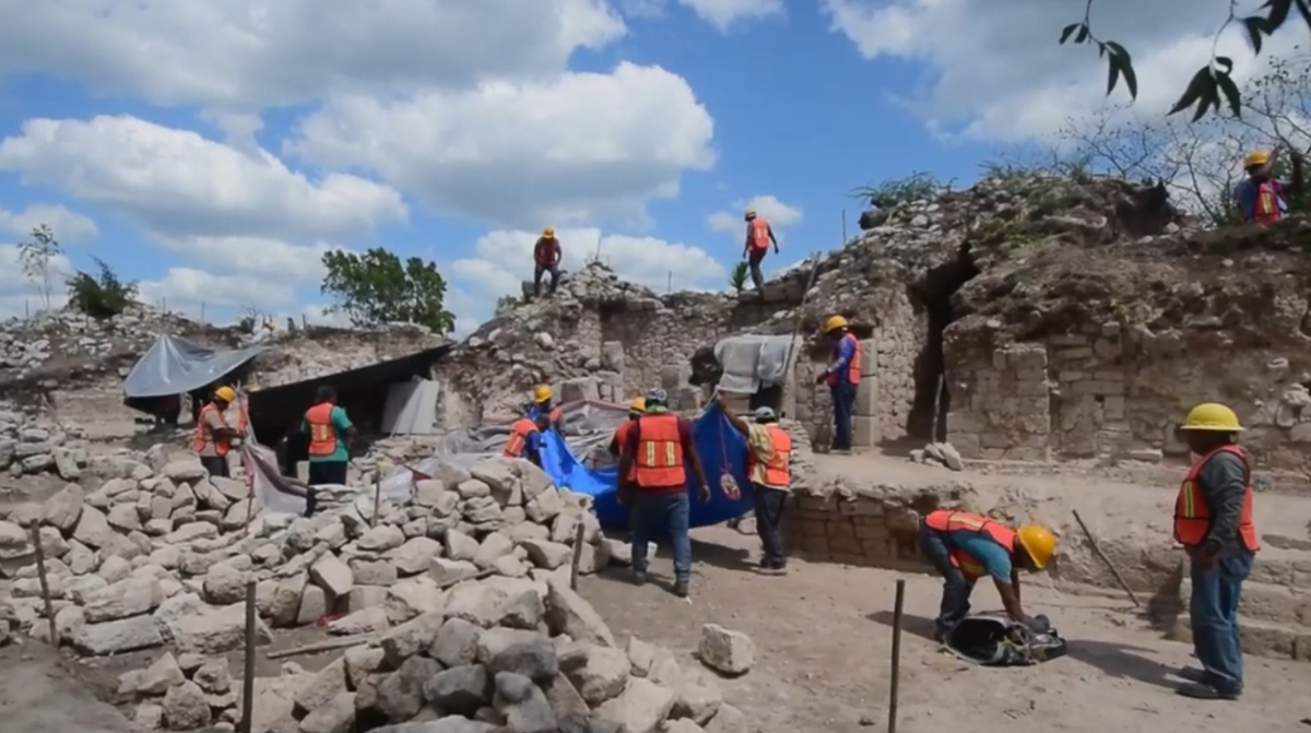 Pobladores mayas de Temozón restauraron Ek Balam – Haz Ruido