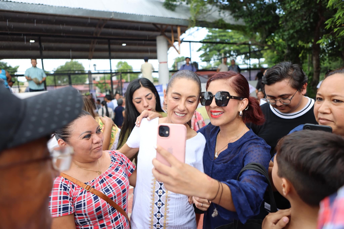 Claudia Sheinbaum En Yucatan