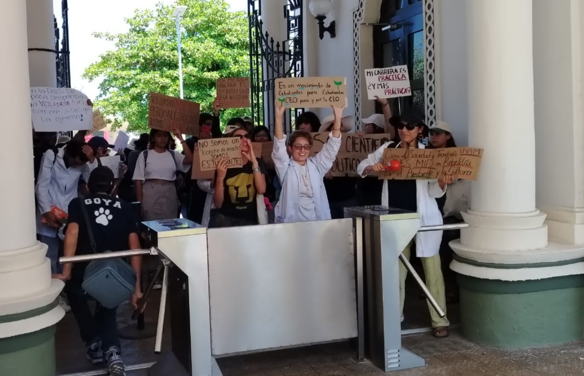 Protesta cehpcis unam merida